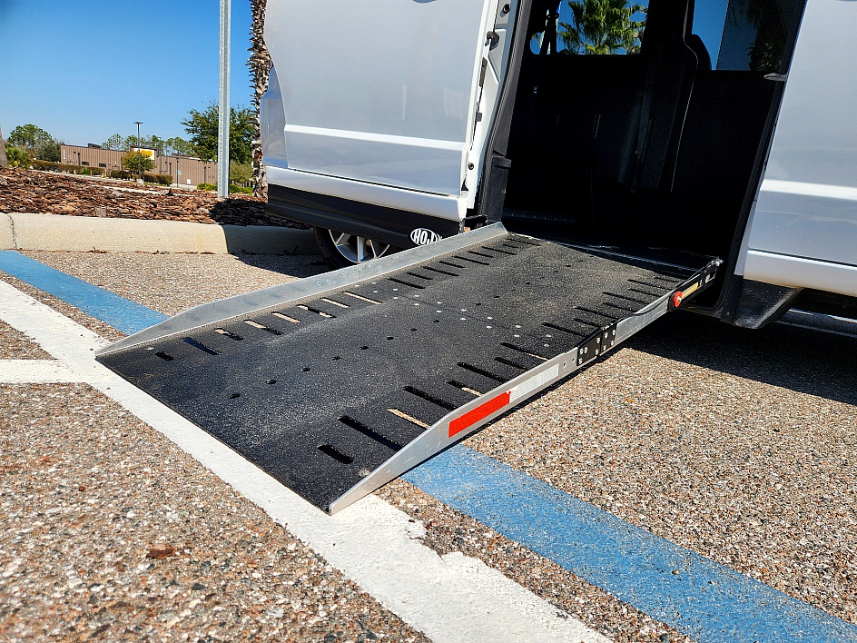 Side entry Dodge Grand Caravan Wheelchair Van Ramp